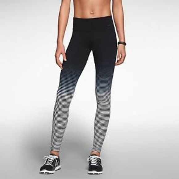 Nike Pants - 🌵 Nike Legend Ombre Stripe Full Length Leggings